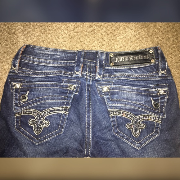 Rock Revival Johanna Skinny Jeans Size 25 - Picture 5 of 5